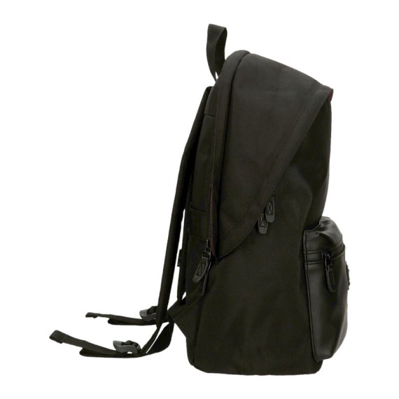 Mochila para Portátil Adap. 44cm Pepe Jeans SOHO Preta | Ref. 186.7352431