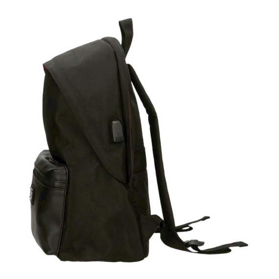 Mochila para Portátil Adap. 44cm Pepe Jeans SOHO Preta | Ref. 186.7352431