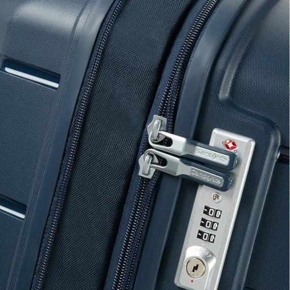 Samsonite Mala/Trolley de Viagem Gigante 81cm 4 Rodas Exp. FLUX Azul Escuro | Ref. 92CB000441