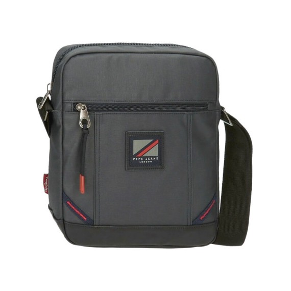 Bolsa de Tiracolo para Tablet Grande Pepe Jeans HACKNEY Antracite | Ref. 186.7315631