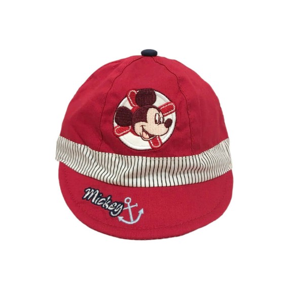 Chapéu de Bebé Tamanho 42 Mickey Mouse Cerdá Vermelho | Ref. 170.22014842 Chapéu de Bebé Tamanho 42 Mickey Mouse Cerdá Vermelho | Ref. 170.22014842
