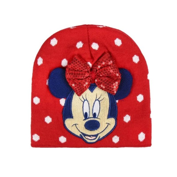 Gorro de Criança Minnie Mouse Cerdá Vermelho | Ref. 299.224350