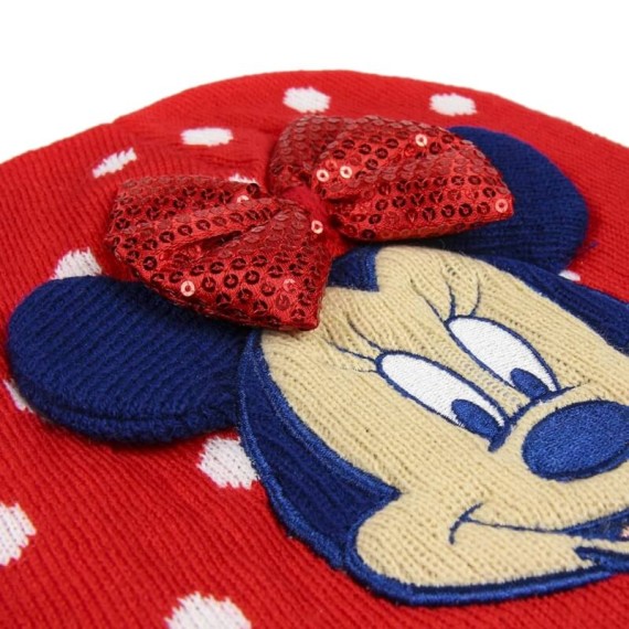 Gorro de Criança Minnie Mouse Cerdá Vermelho | Ref. 299.224350