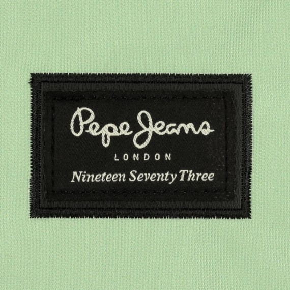 Mochila para Portátil + Estojo Pepe Jeans ARIS Colorful Verde Pastel | Ref. 186.63292A5