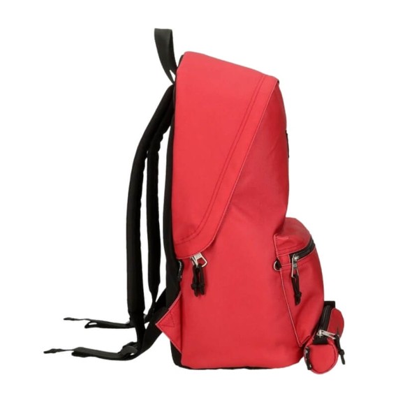 Mochila para Portátil + Estojo Pepe Jeans ARIS Evergreen Vermelha | Ref. 186.63392A5