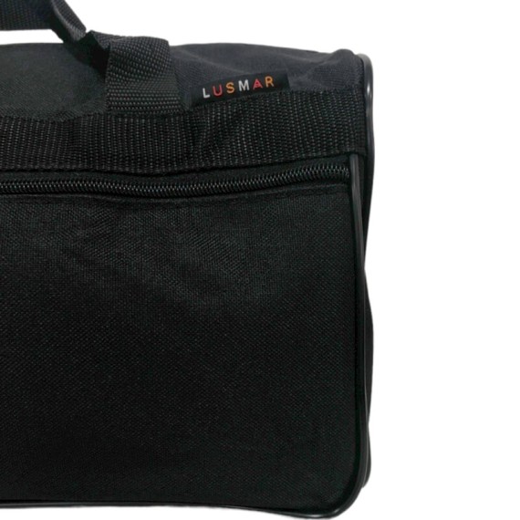 Saco de Viagem 35cm Lusmar 9929 Preto | Ref. 10.9929