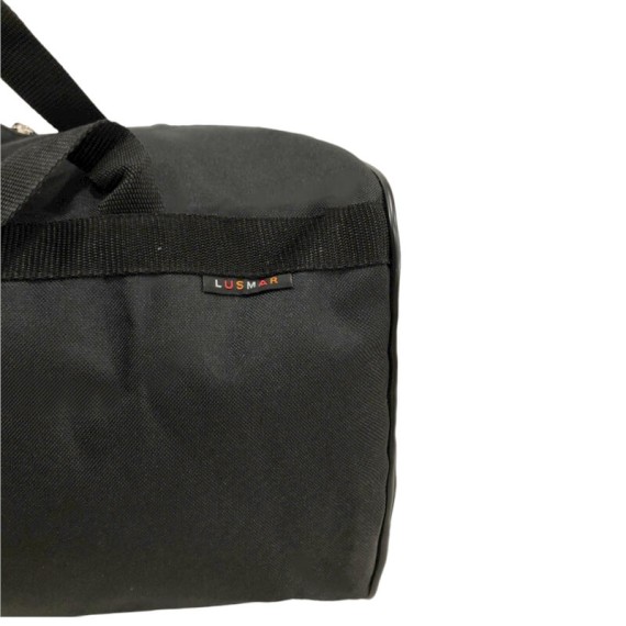 Saco de Viagem 42cm Lusmar 9206 Preto | Ref. 10.9206P
