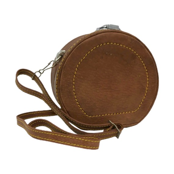 Bolsa Baú Vintage de Senhora Redonda Castanha | Ref. 31.6051C Bolsa Baú Vintage de Senhora Redonda Castanha | Ref. 31.6051C