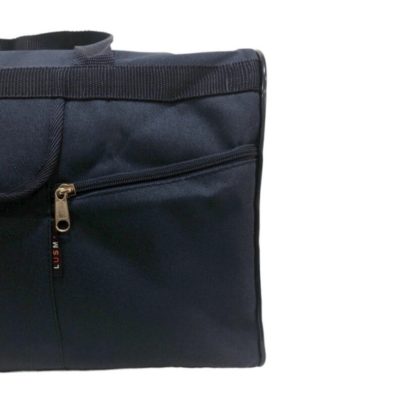 Saco de Viagem 45cm Lusmar 9911 Azul | Ref. 10.9911A