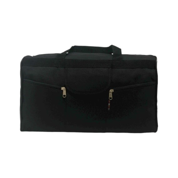 Saco de Viagem 45cm Lusmar 9911 Preto | Ref. 10.9911P