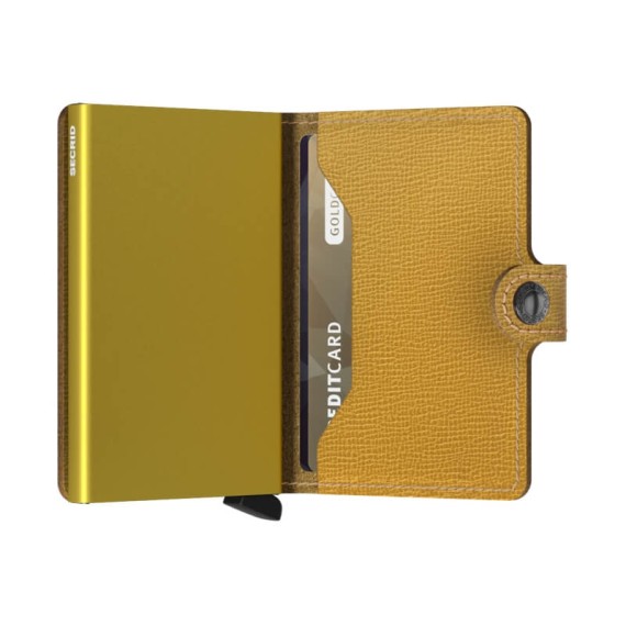 Secrid MINIWALLET Crisple Ochre | Ref. 297.MC-O