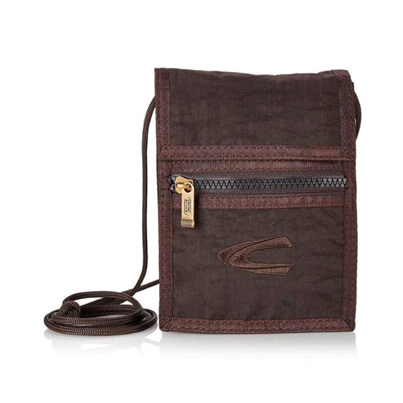 Camel Active Carteira Porta-Notas com fio JOURNEY Castanha | Ref. 91B0070120