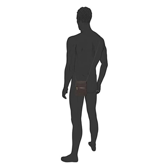 Camel Active Carteira Porta-Notas com fio JOURNEY Castanha | Ref. 91B0070120