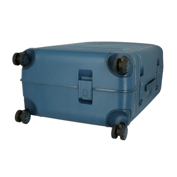 Mala de Viagem / Trolley Grande 75cm 4 Rodas Movom DIMENSION Azul Marinho | Ref. 186.5189323