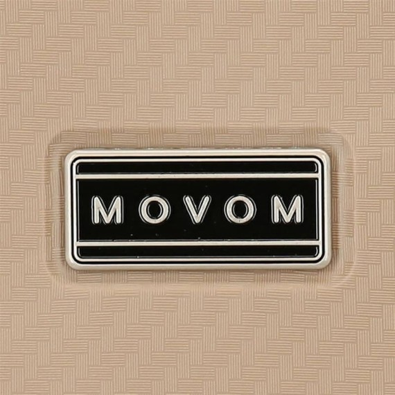 Mala de Viagem / Trolley Grande 75cm 4 Rodas Movom DIMENSION Champanhe | Ref. 186.5189324