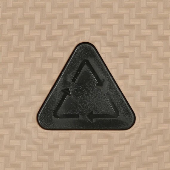 Mala de Viagem / Trolley Grande 75cm 4 Rodas Movom DIMENSION Champanhe | Ref. 186.5189324