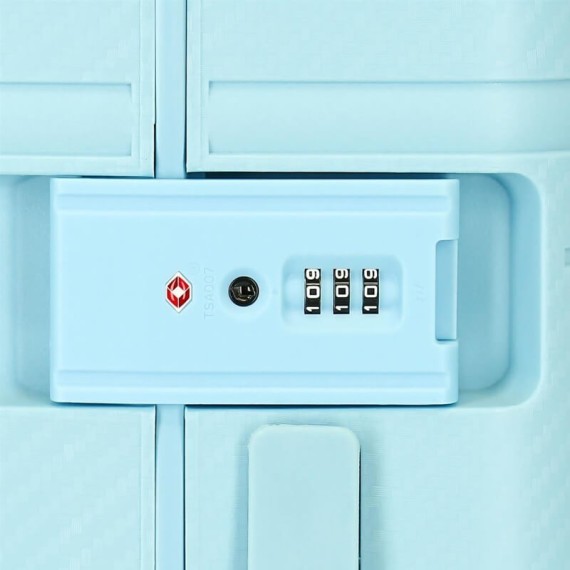 Mala de Viagem / Trolley Grande 75cm 4 Rodas Movom DIMENSION Turquesa | Ref. 186.5189326