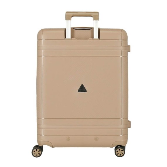 Mala de Viagem / Trolley Médio 66cm 4 Rodas Movom DIMENSION Champanhe | Ref. 186.5189224
