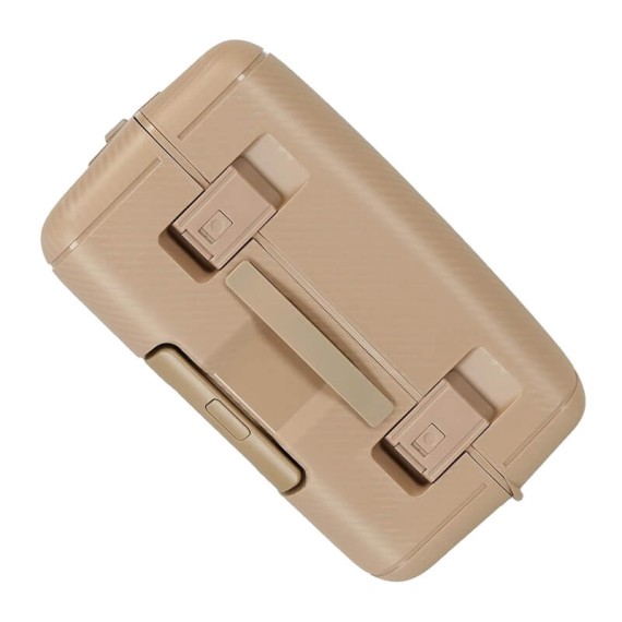 Mala de Viagem / Trolley Médio 66cm 4 Rodas Movom DIMENSION Champanhe | Ref. 186.5189224