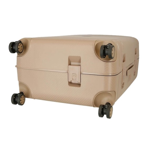 Mala de Viagem / Trolley Médio 66cm 4 Rodas Movom DIMENSION Champanhe | Ref. 186.5189224