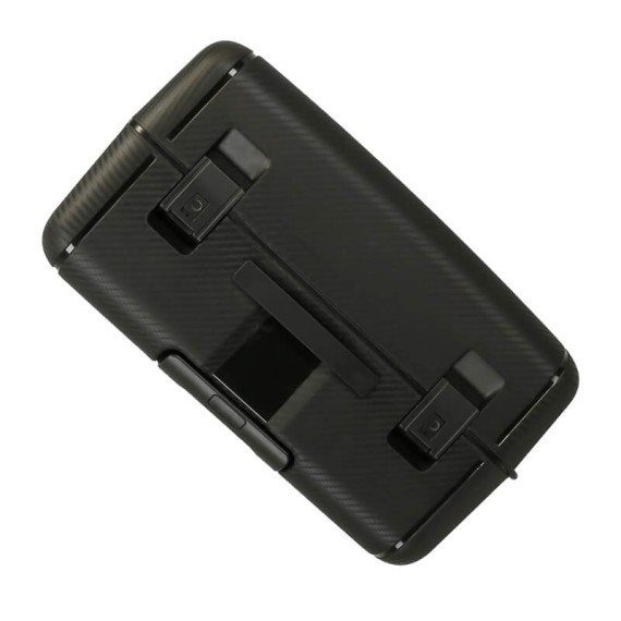 Mala de Viagem / Trolley Grande 75cm 4 Rodas Movom DIMENSION Preta | Ref. 186.5189321