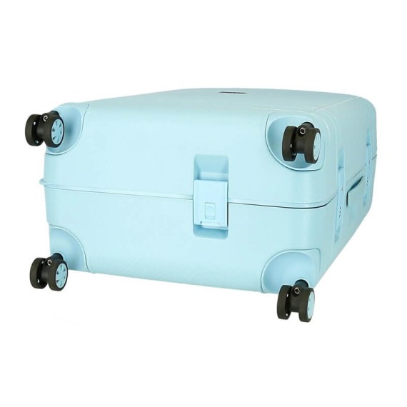 Mala de Viagem / Trolley Médio 66cm 4 Rodas Movom DIMENSION Turquesa | Ref. 186.5189226