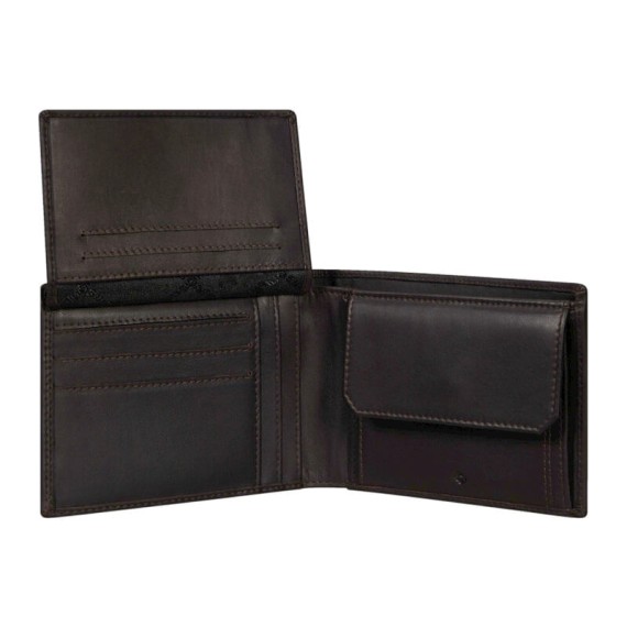 Samsonite Carteira de Homem Horizontal 10CC ATTACK 2 SLG Castanha | Ref. 92CT804743