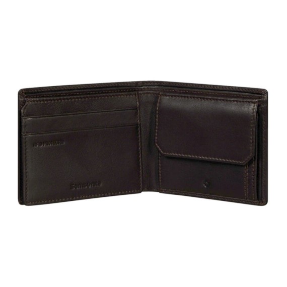 Samsonite Carteira de Homem Horizontal 6CC ATTACK 2 SLG Castanha | Ref. 92CT804643