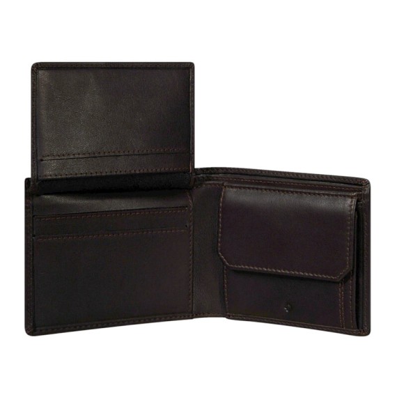 Samsonite Carteira de Homem Horizontal 6CC ATTACK 2 SLG Castanha | Ref. 92CT804643