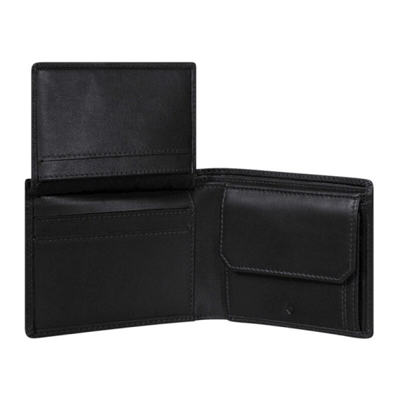 Samsonite Carteira de Homem Horizontal 6CC ATTACK 2 SLG Preta | Ref. 92CT804609