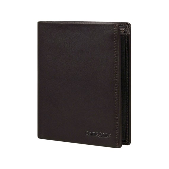 Samsonite Carteira Vertical com Fecho Interior 15CC ATTACK 2 SLG Castanha | Ref. 92CT814743