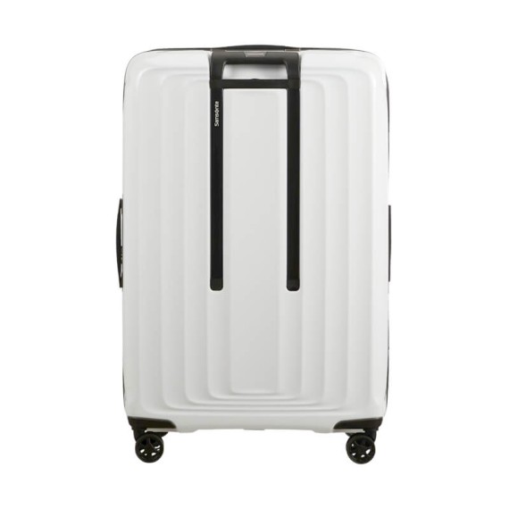 SAMSONITE Mala de Viagem / Trolley Gigante 81cm 4R Exp. Nuon Branco Metálico | Ref. 92KF000505
