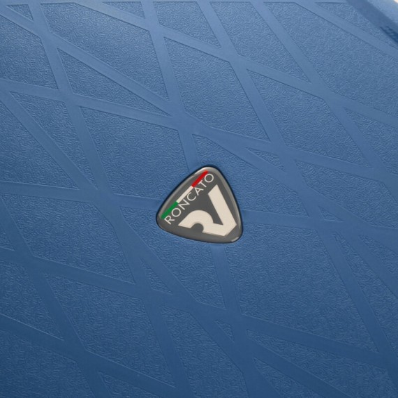 Roncato Mala de Cabine / Trolley 55cm 4 Rodas LIGHT Azul Celeste | Ref. 99.50071433