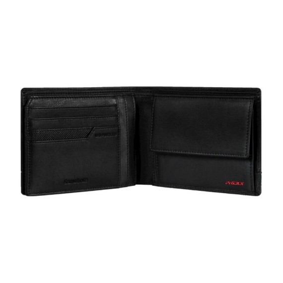 Samsonite Carteira de Homem Horizontal 10CC PRO-DLX 6 SLG Preta | Ref. 92KK304709
