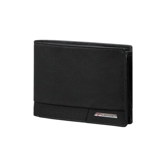 Samsonite Carteira de Homem Horizontal 10CC PRO-DLX 6 SLG Preta | Ref. 92KK304709