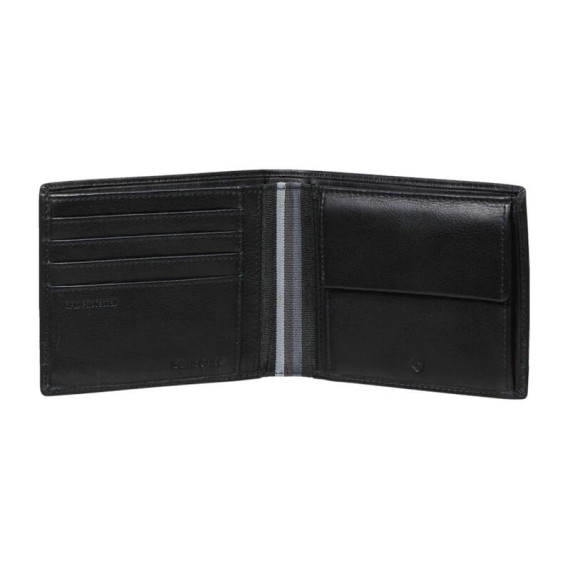 Samsonite Carteira de Homem Horizontal 4CC FLAGGED SLG Preta | Ref. 92KH401509