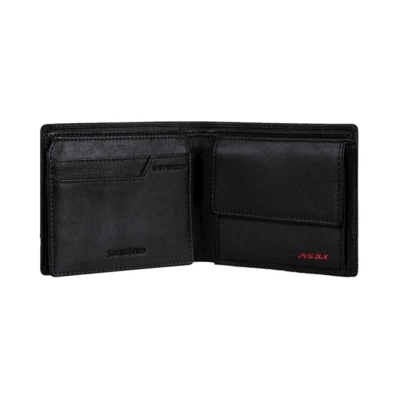 Samsonite Carteira de Homem Horizontal 6CC PRO-DLX 6 SLG Preta | Ref. 92KK304609