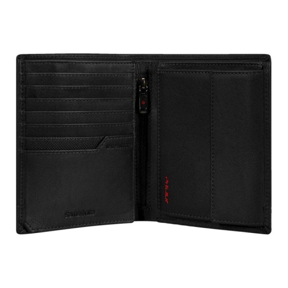 Samsonite Carteira de Homem Vertical 15CC PRO-DLX 6 SLG Preta | Ref. 92KK314709 Samsonite Carteira de Homem Vertical 15CC PRO-DLX 6 SLG Preta | Ref. 92KK314709