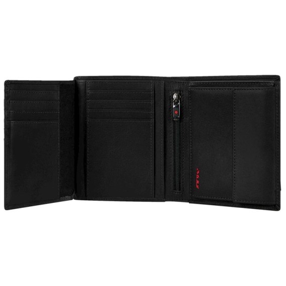 Samsonite Carteira de Homem Vertical 15CC PRO-DLX 6 SLG Preta | Ref. 92KK314709 Samsonite Carteira de Homem Vertical 15CC PRO-DLX 6 SLG Preta | Ref. 92KK314709