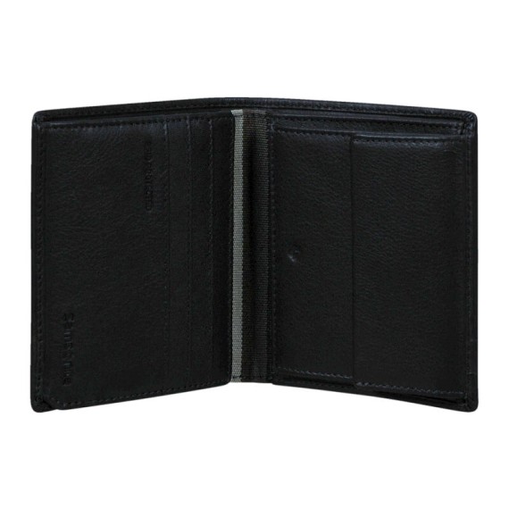 Samsonite Carteira de Homem Vertical 8CC FLAGGED SLG Preta | Ref. 92KH414409