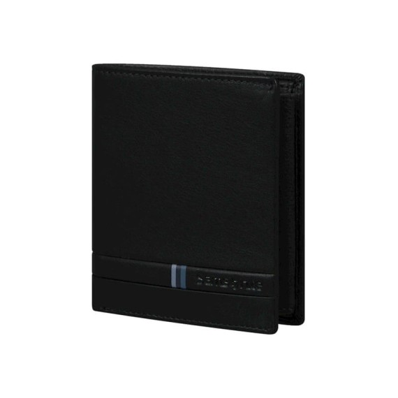 Samsonite Carteira de Homem Vertical 8CC FLAGGED SLG Preta | Ref. 92KH414409