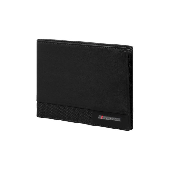Samsonite Carteira Porta Cartões Horizontal 8CC PRO-DLX 6 SLG Preta | Ref. 92KK300509