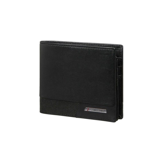 Samsonite Carteira Porta Cartões Horizontal 9CC PRO-DLX 6 SLG Preta | Ref. 92KK304909