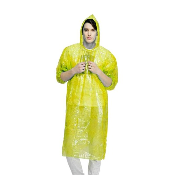 Benzi Capa / Poncho de Emergência BZ4715 Amarela | Ref. 288.BZ4715A