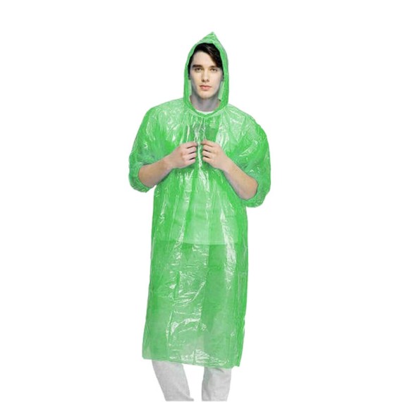 Benzi Capa / Poncho de Emergência BZ4715 Verde | Ref. 288.BZ4715V