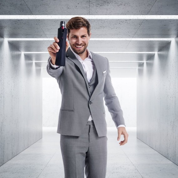 Guarda-Chuva Knirps T.200 Mini Abre/Fecha Preto | Ref. 300.9532011000