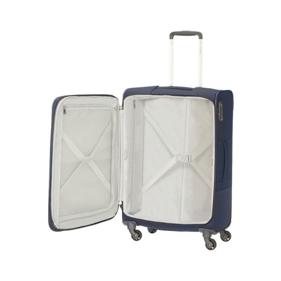 Samsonite Conjunto 3 Trolleys de Viagem - Spinner 55/66/78cm BASE BOOST Azul | Ref. 9238N01541