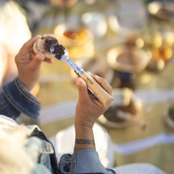 Canivete Garfo + Colher OPINEL N.º 8 Pic-Nic | Ref. 314.OP002500