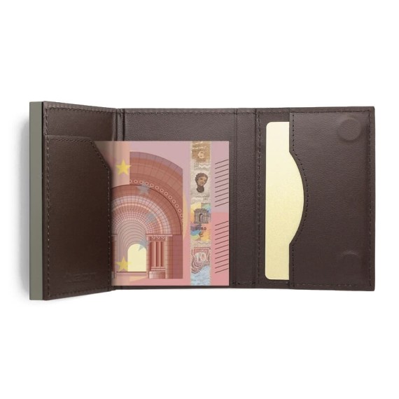 Carteira Ögon Porta-Cartões CASCADE Croco | Ref. 314.OG09755