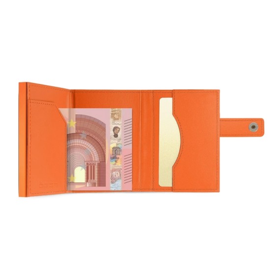 Carteira Ögon Porta-Cartões Cascade Snap Branca | Ref. 314.OG13383